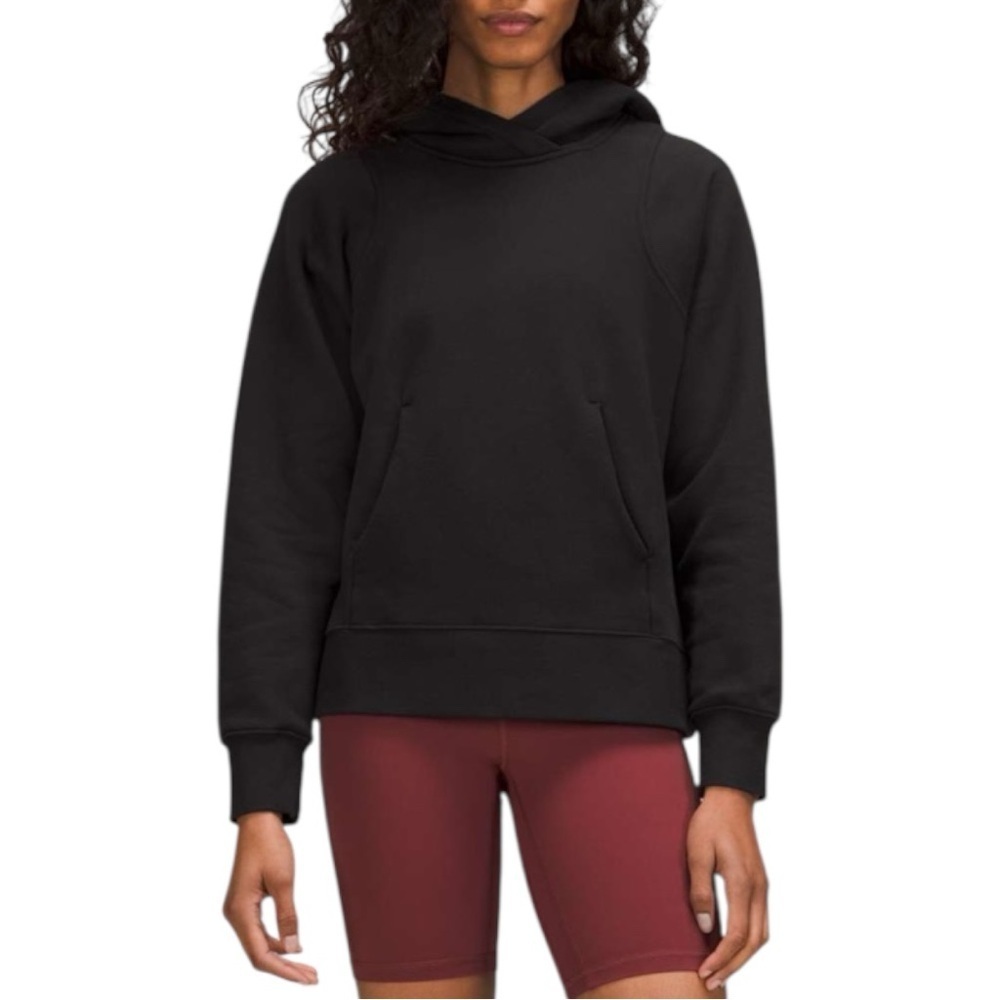 Lululemon Loungeful Hoodie Black Womens Size 4